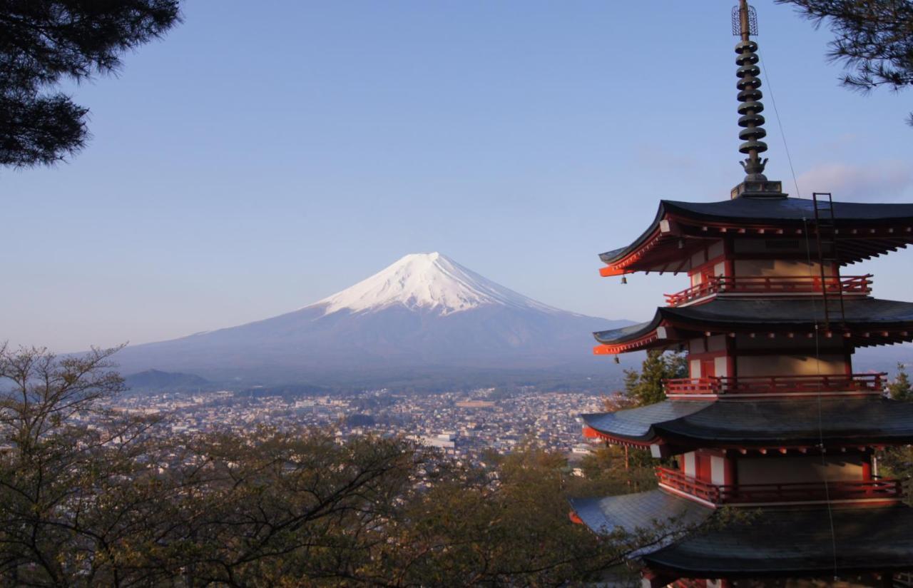 富士山結アパートメント فوجيوشيدا المظهر الخارجي الصورة
